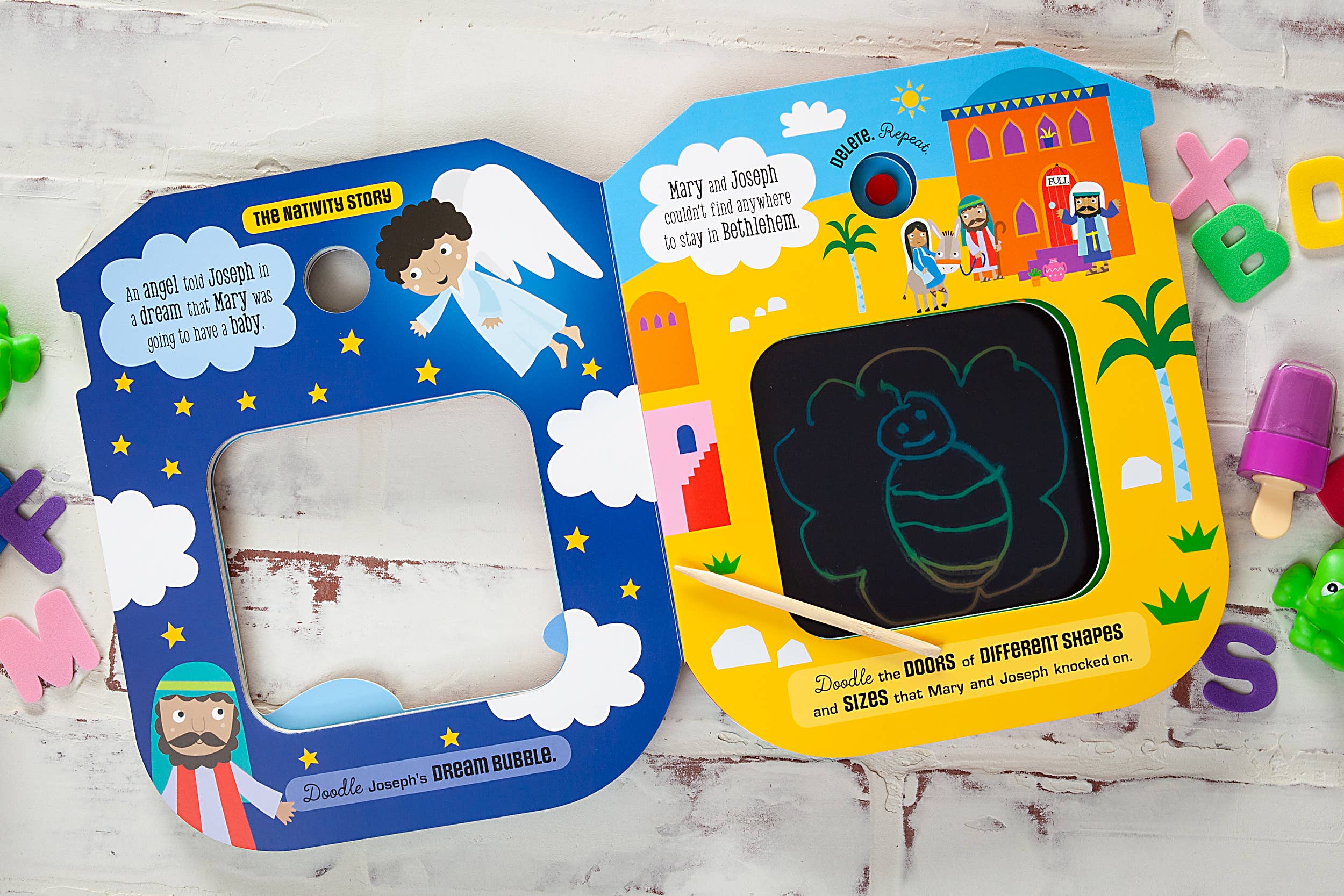 Doodle Delete Repeat: My First Bible Stories (Easter Gifts)