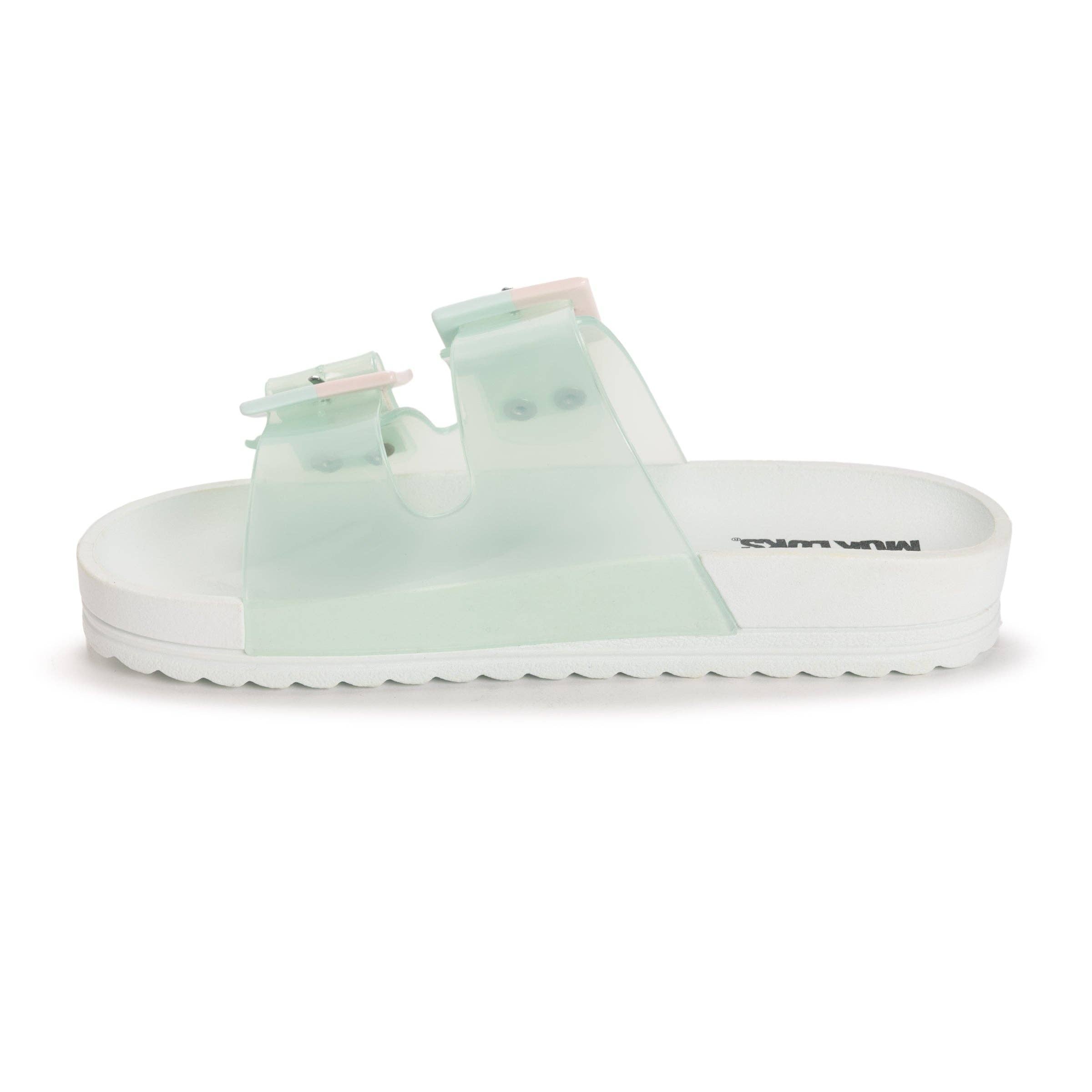 Muk Luks Women's Grand Cayman Lucite Sandal
