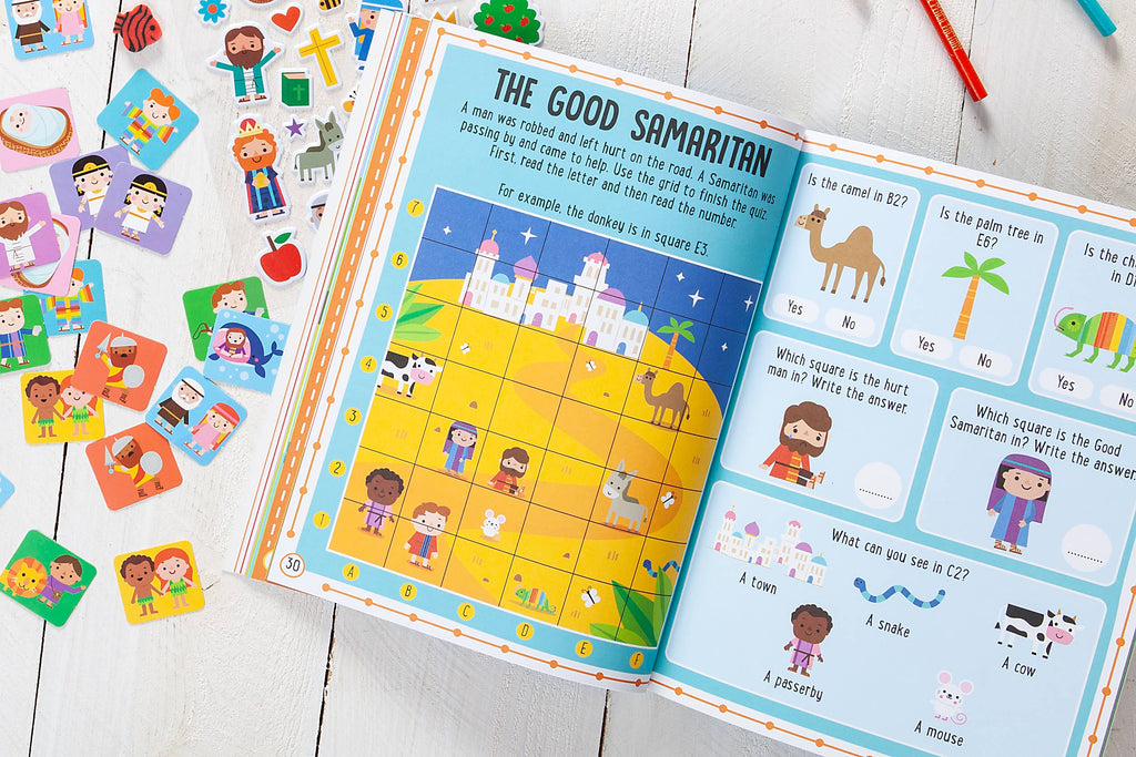 My Bible Stories Activity Book (Pink, Easter Gifts)