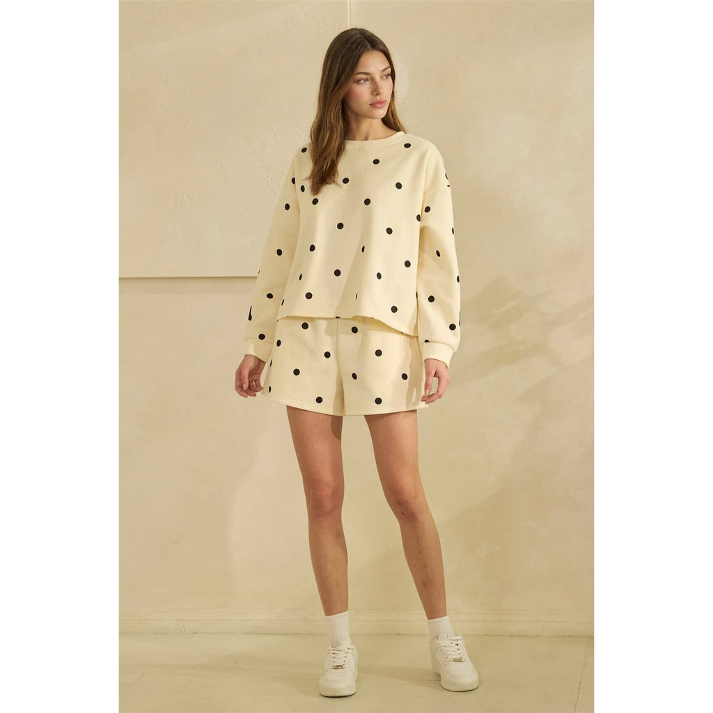 Printed Lounge Crewneck Sweatshirt