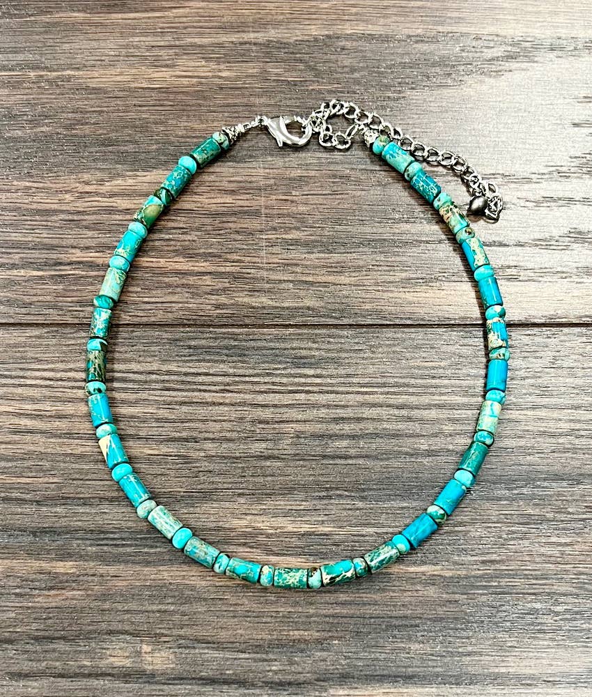 739093, Handmade Gemstone Necklace