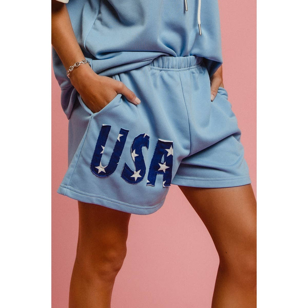 USA STAR PRINT MIX AND MATCH SHORTS