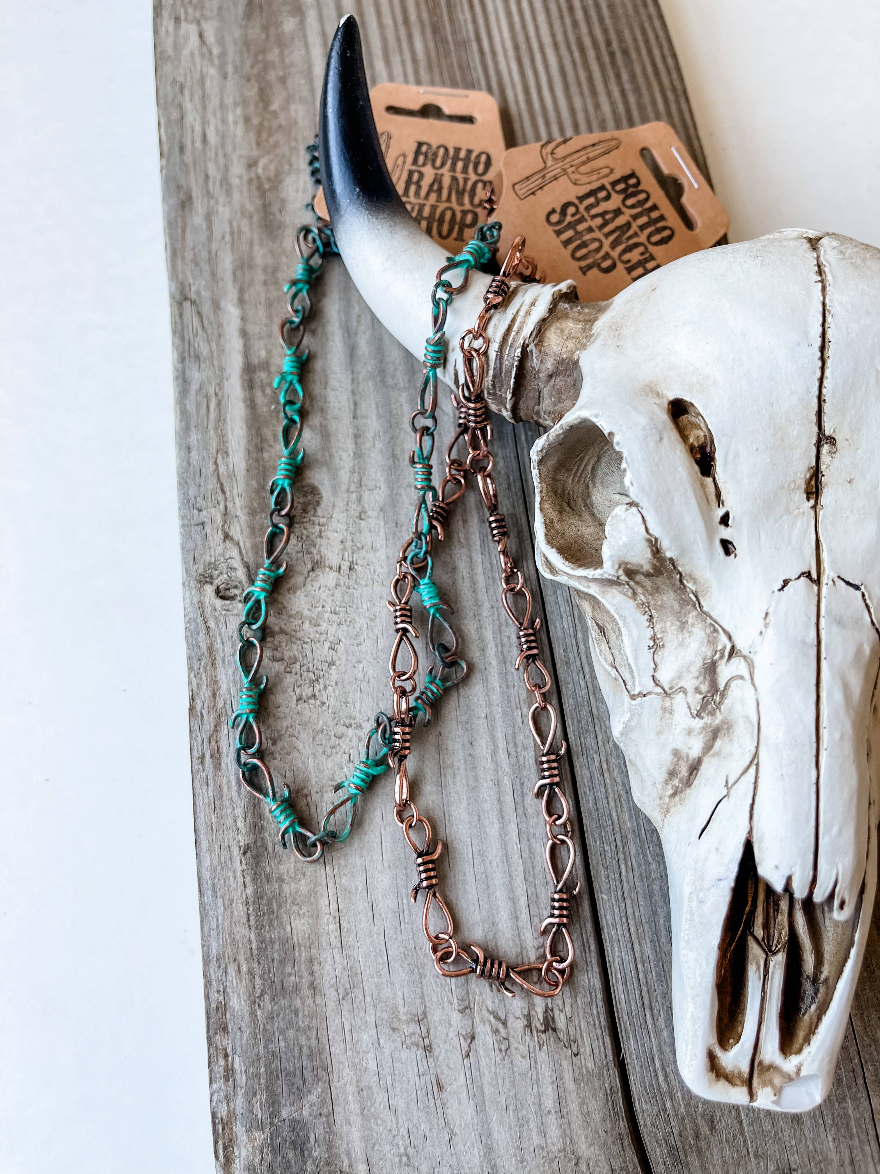 Western Barbed Wire Necklace