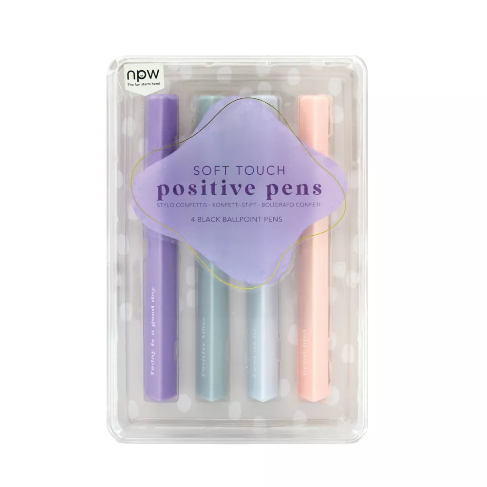 Positive Pens Set - 4 Pack