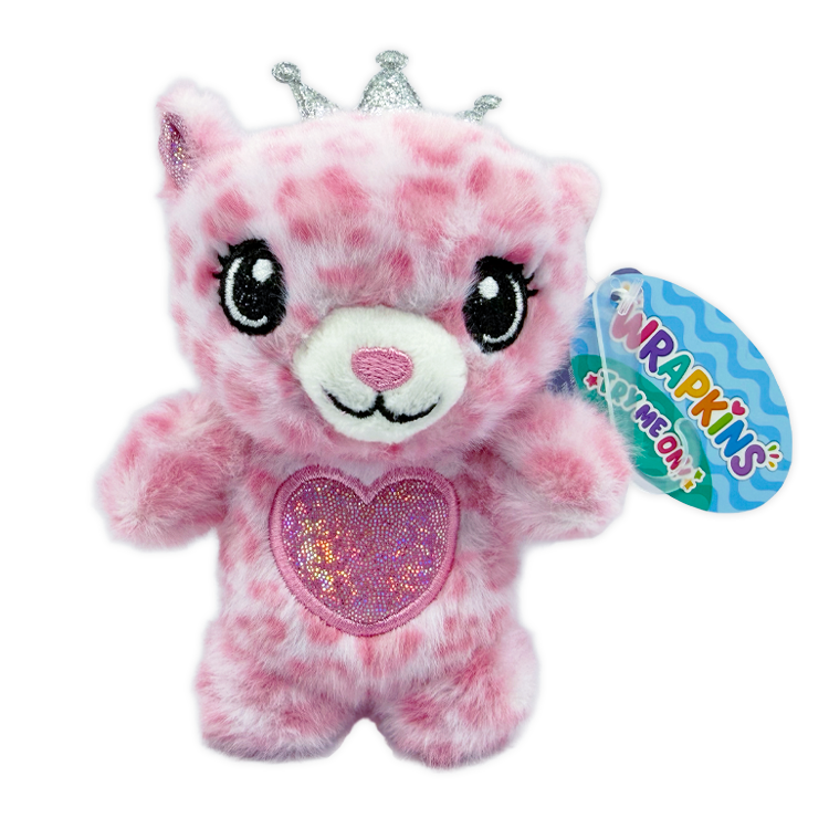 Wrapkins Wrist Band Slap Hug Plush Pal Variety - 6/Display