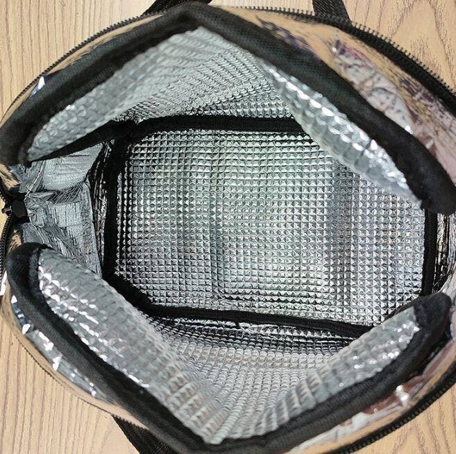 Cute monster lunch bag Aluminum Foil Insulation Bag