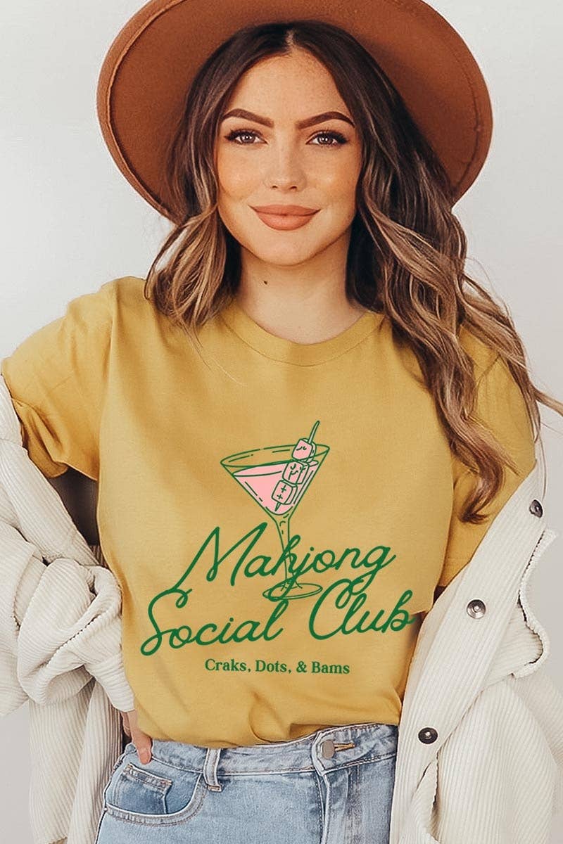 Mahjong Cocktail Graphic Tee