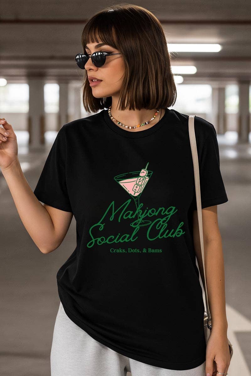Mahjong Cocktail Graphic Tee