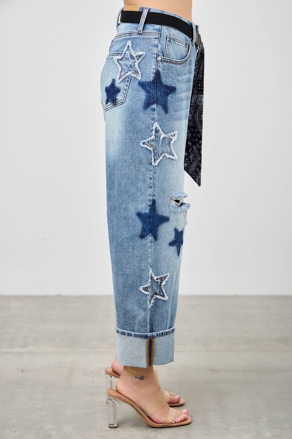 HIGH RISE BARREL WITH STAR 