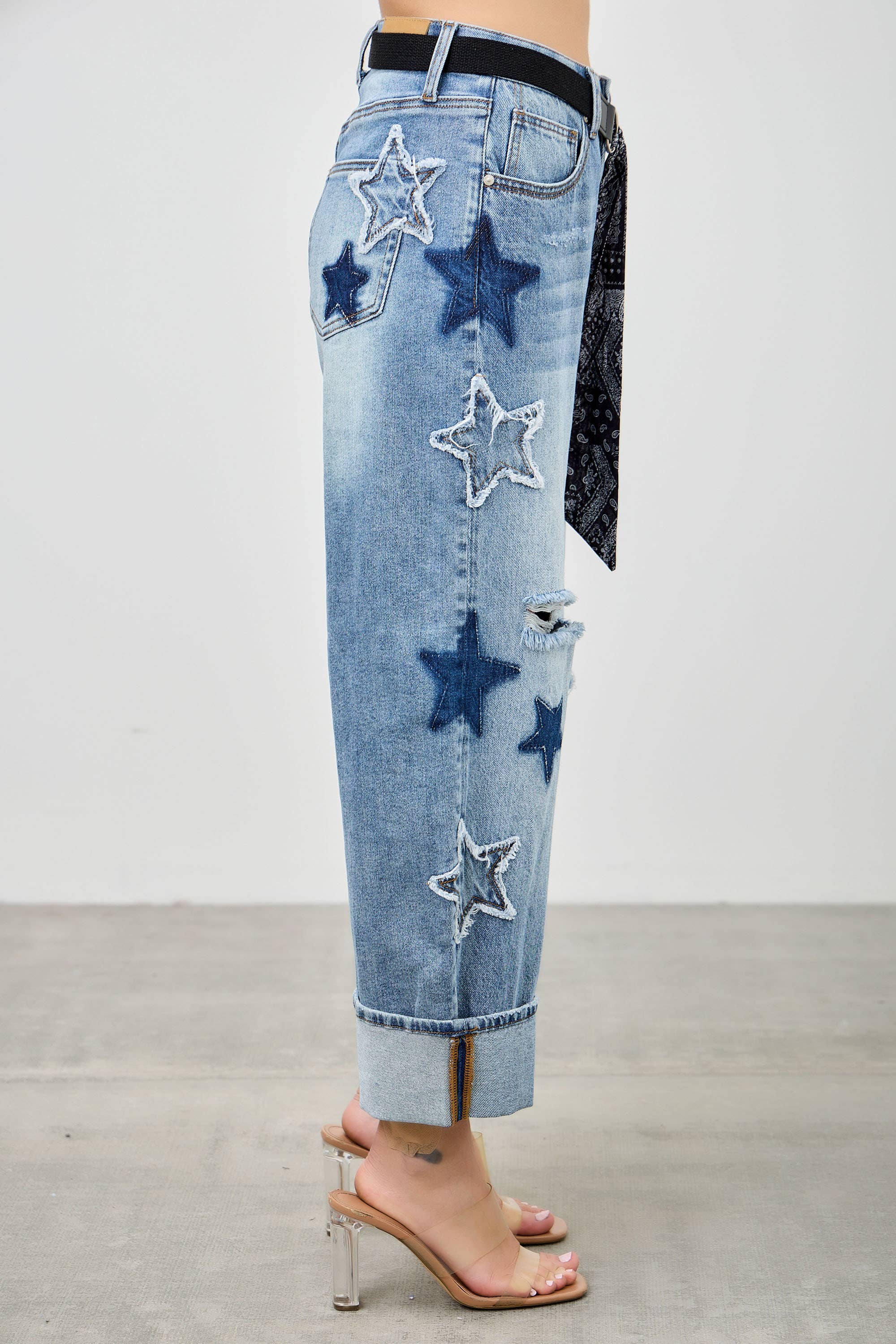 HIGH RISE BARREL WITH STAR 
