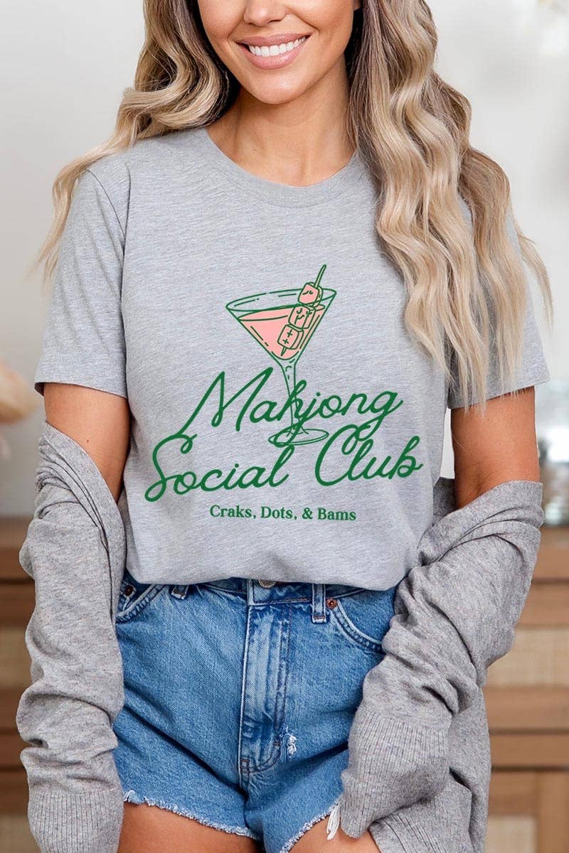Mahjong Cocktail Graphic Tee