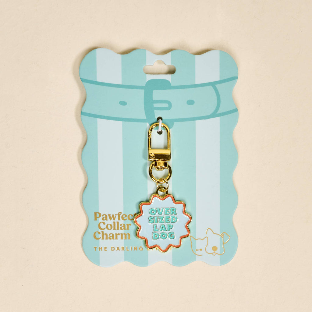 Pawfect Collar Charm–Oversized Lap Dog