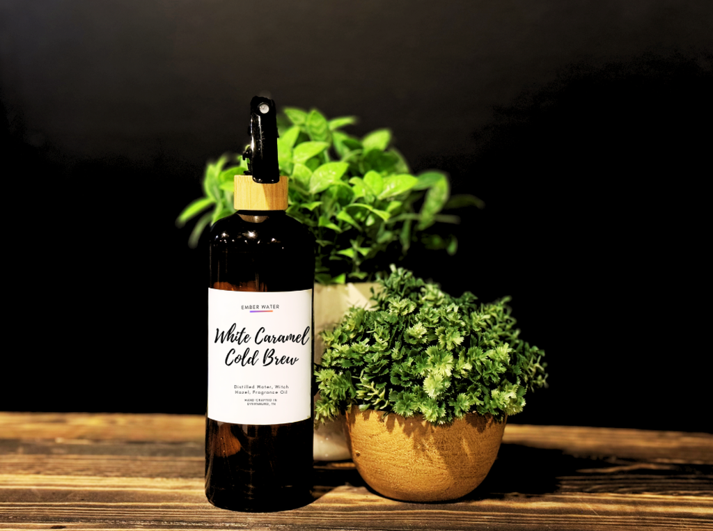 White Caramel Cold Brew Room + Linen Spray  