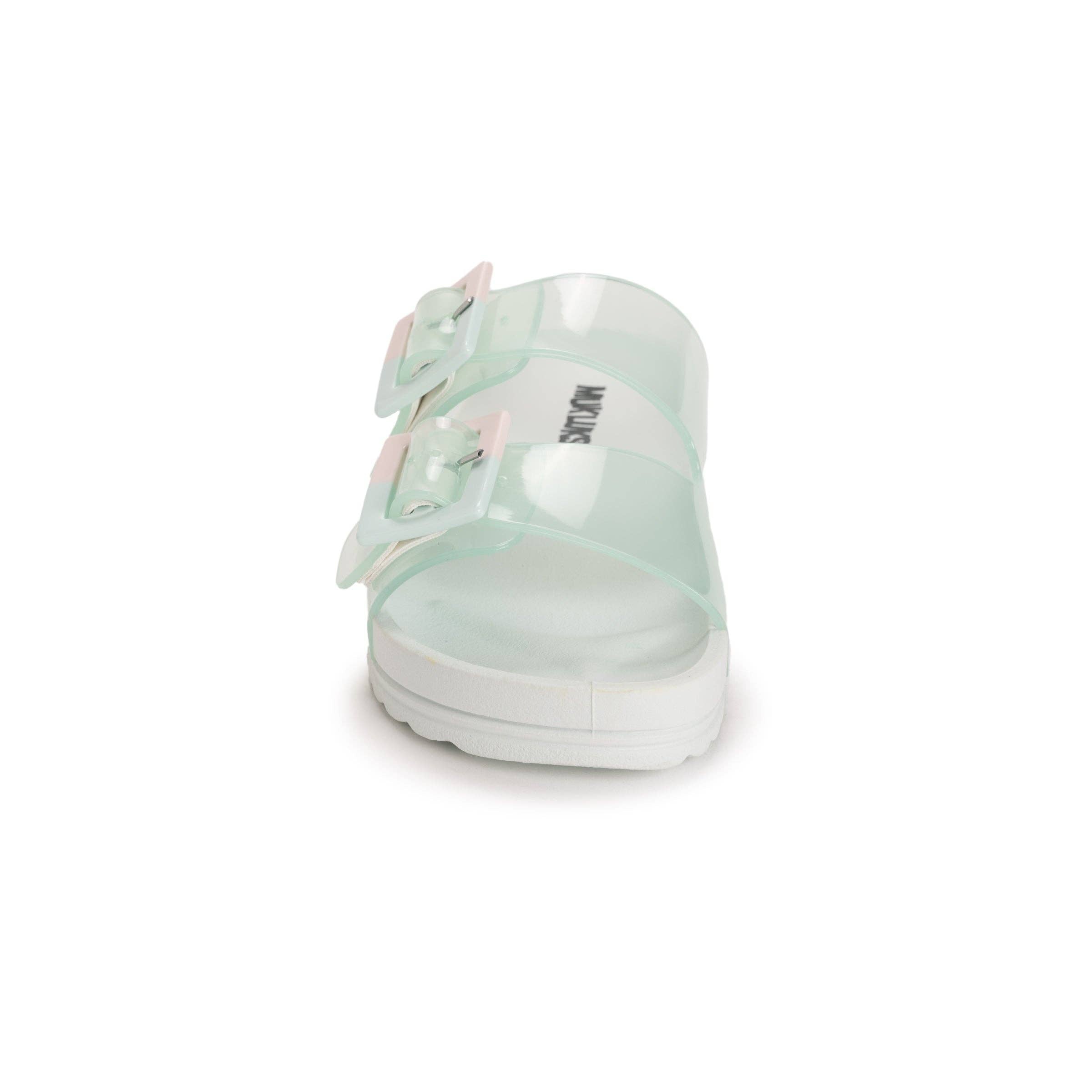 Muk Luks Women's Grand Cayman Lucite Sandal