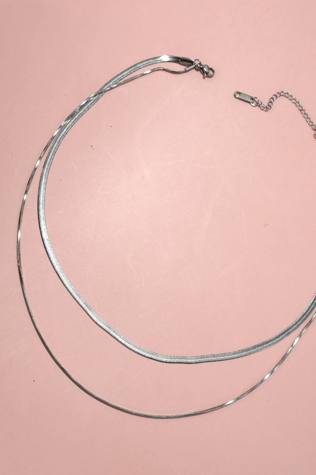 STAINLESS STEEL TARNISH FREE  MULTI LAYER NECKLACE
