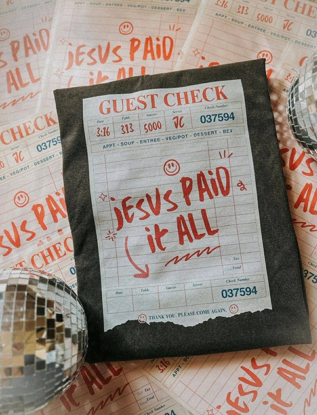 Paid It all Tab Tee