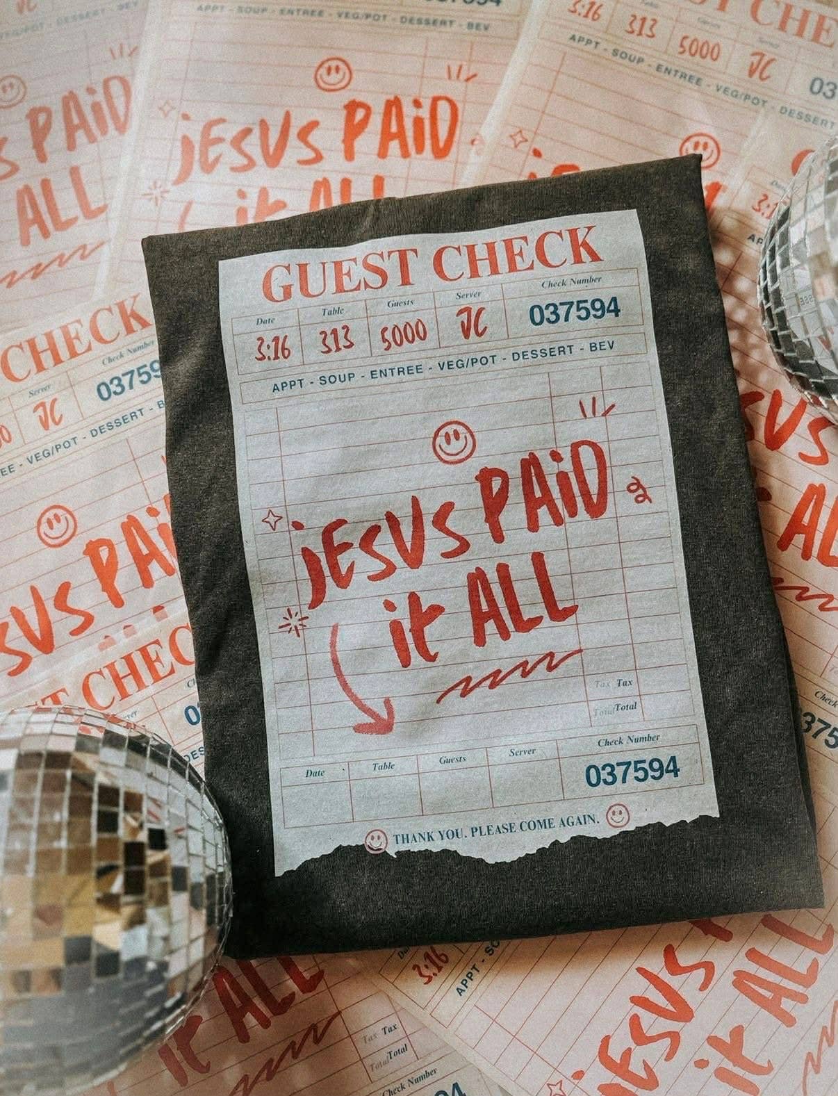 Paid It all Tab Tee