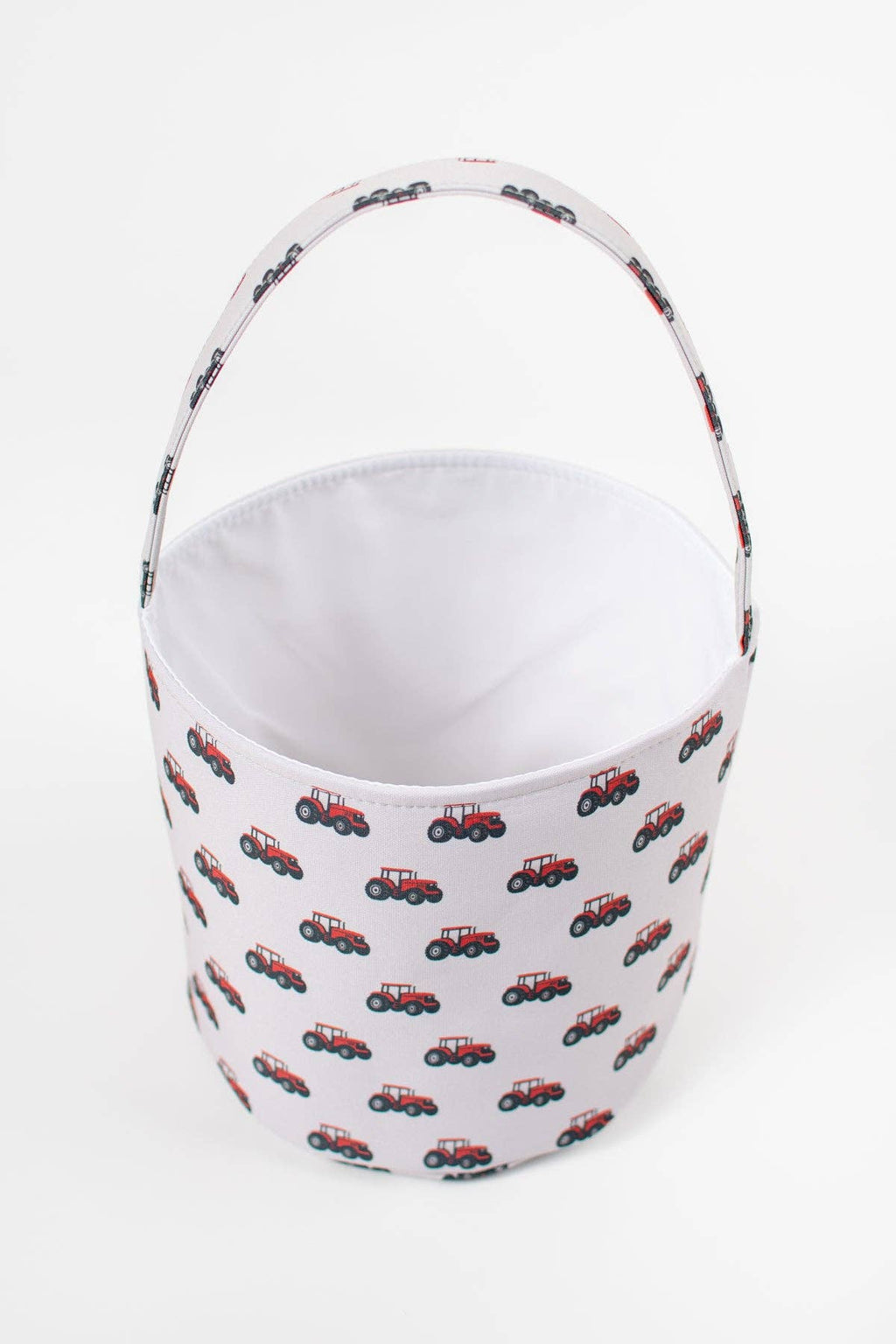 Red Tractor Easter Basket