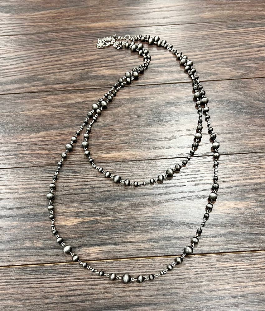 734882, Handmade Navajo Bead Necklace