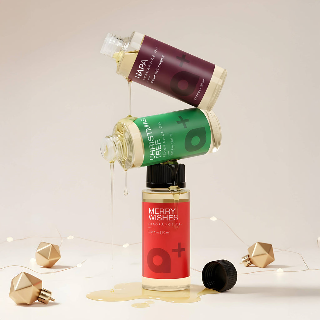 Aromar + Merry Wishes 2oz Holiday Waterless Fragrance Oil