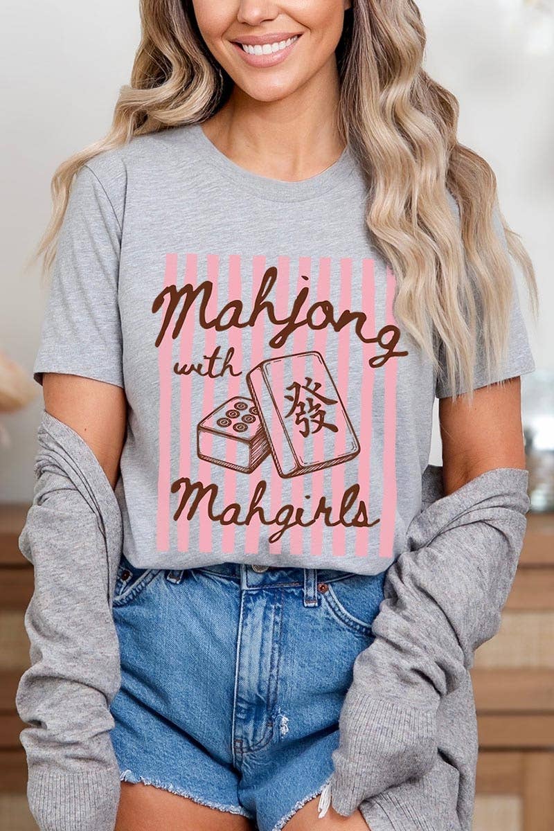 Mahjong Mahgirls Graphic Tee