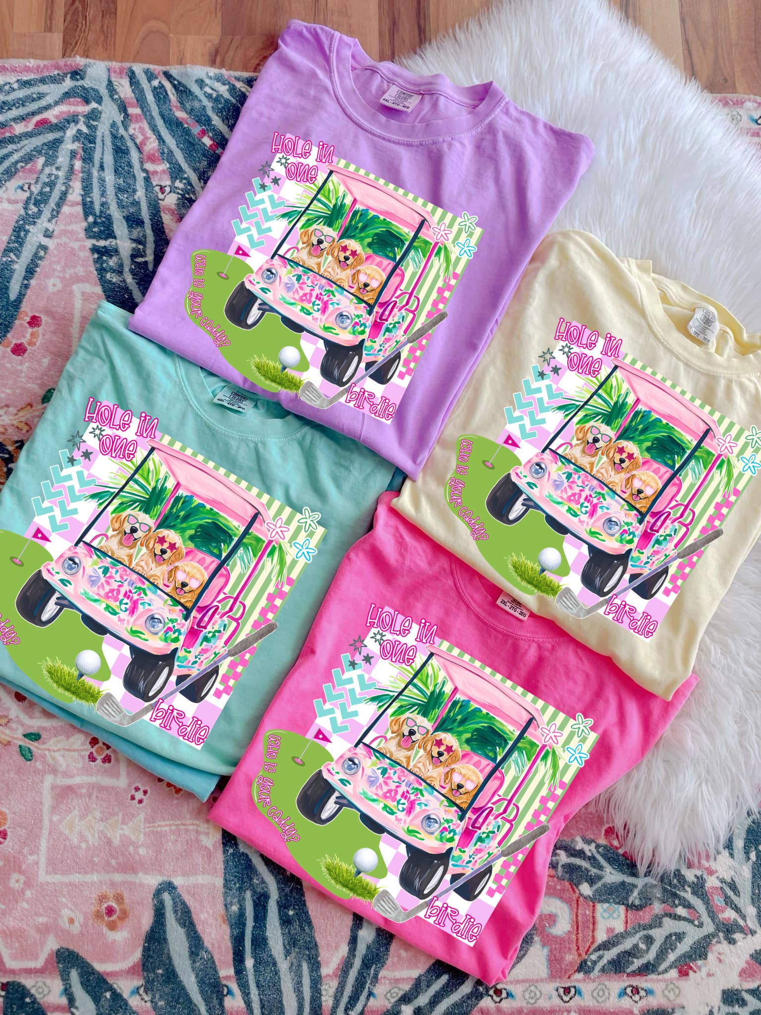 Caddy Dog Short Sleeve Tee