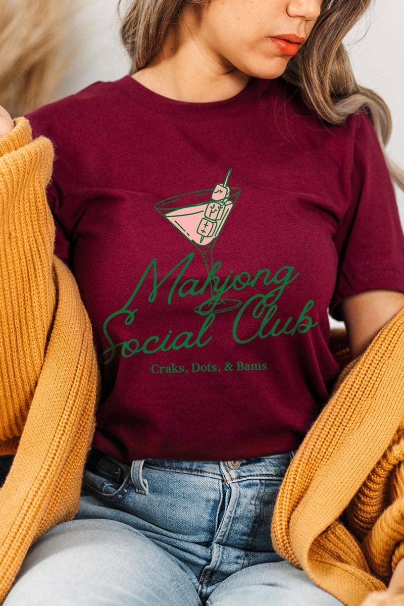Mahjong Cocktail Graphic Tee