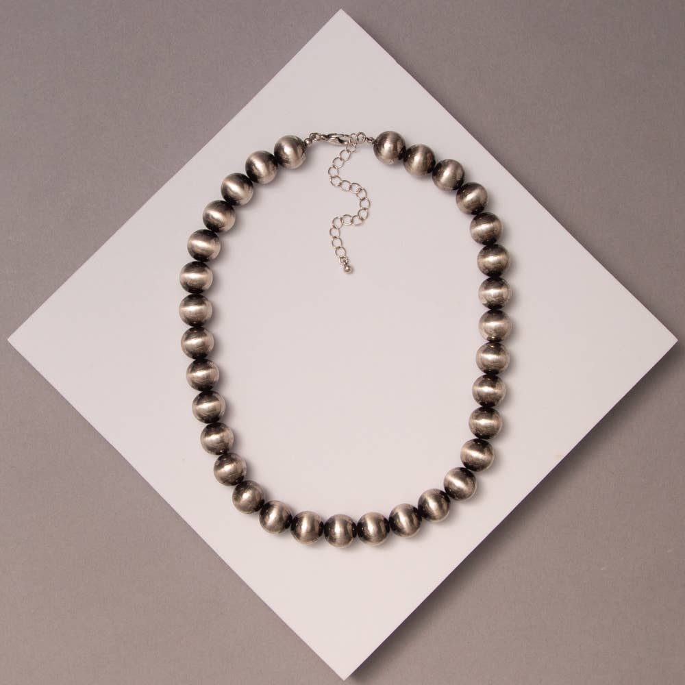 Western 14MM Navajo Beaded Necklace