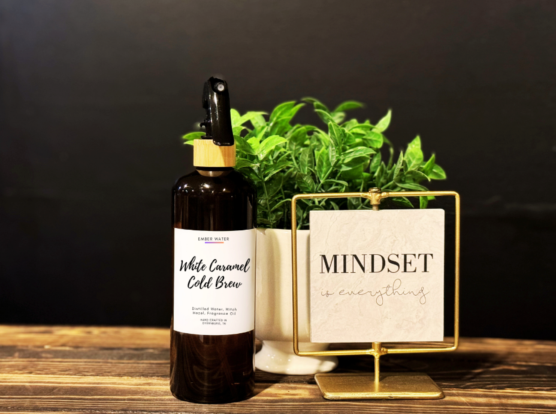 White Caramel Cold Brew Room + Linen Spray  