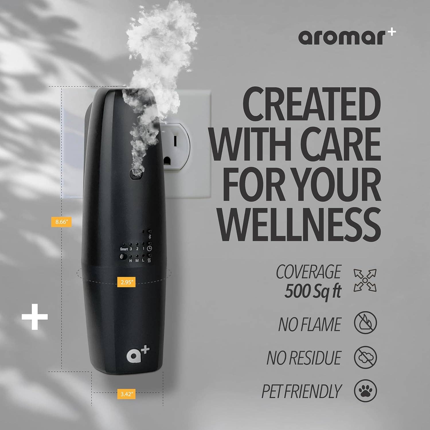 AROMAR+ Waterless Plug-in Aroma Diffuser