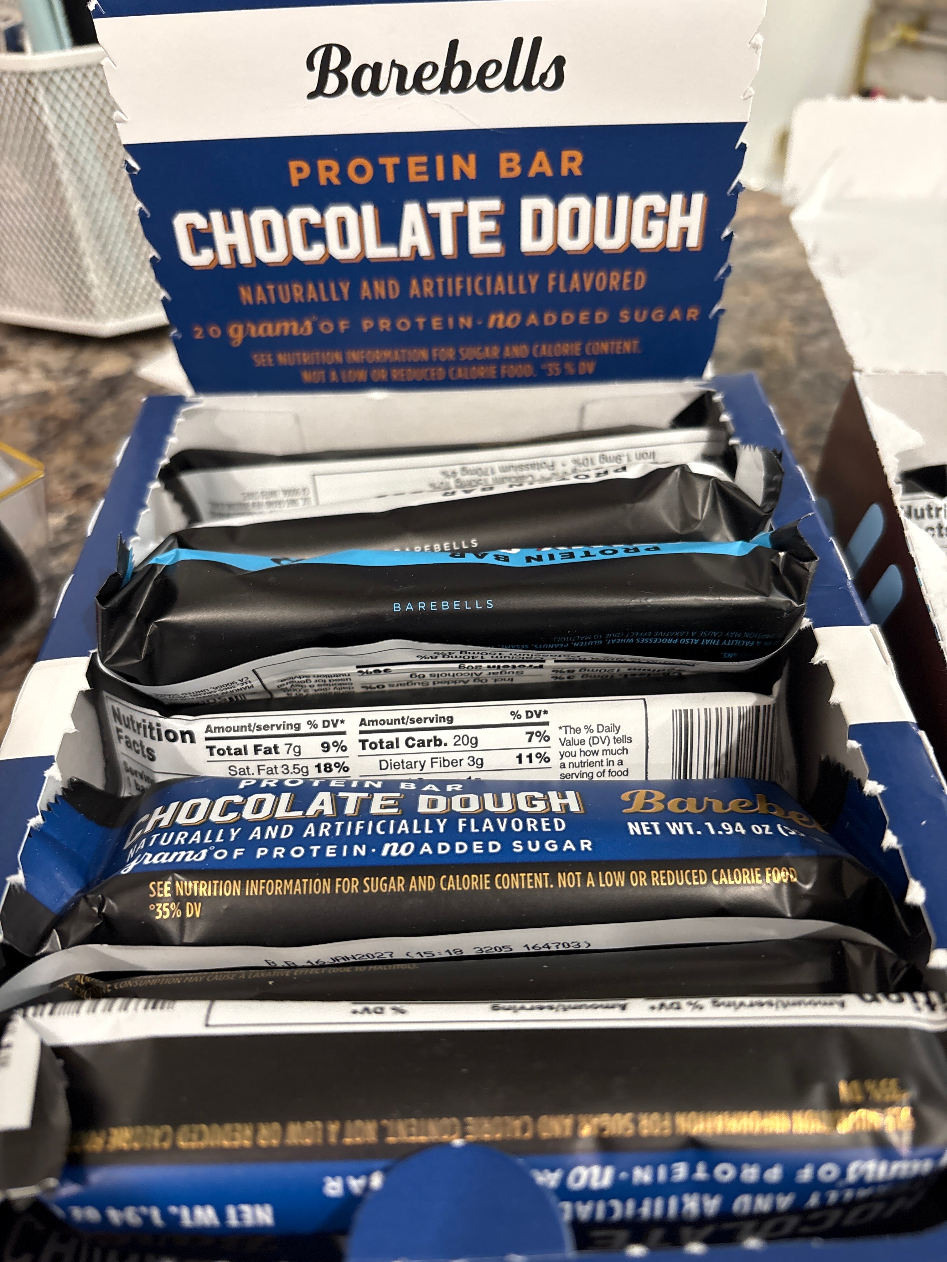 Barbells protein bar