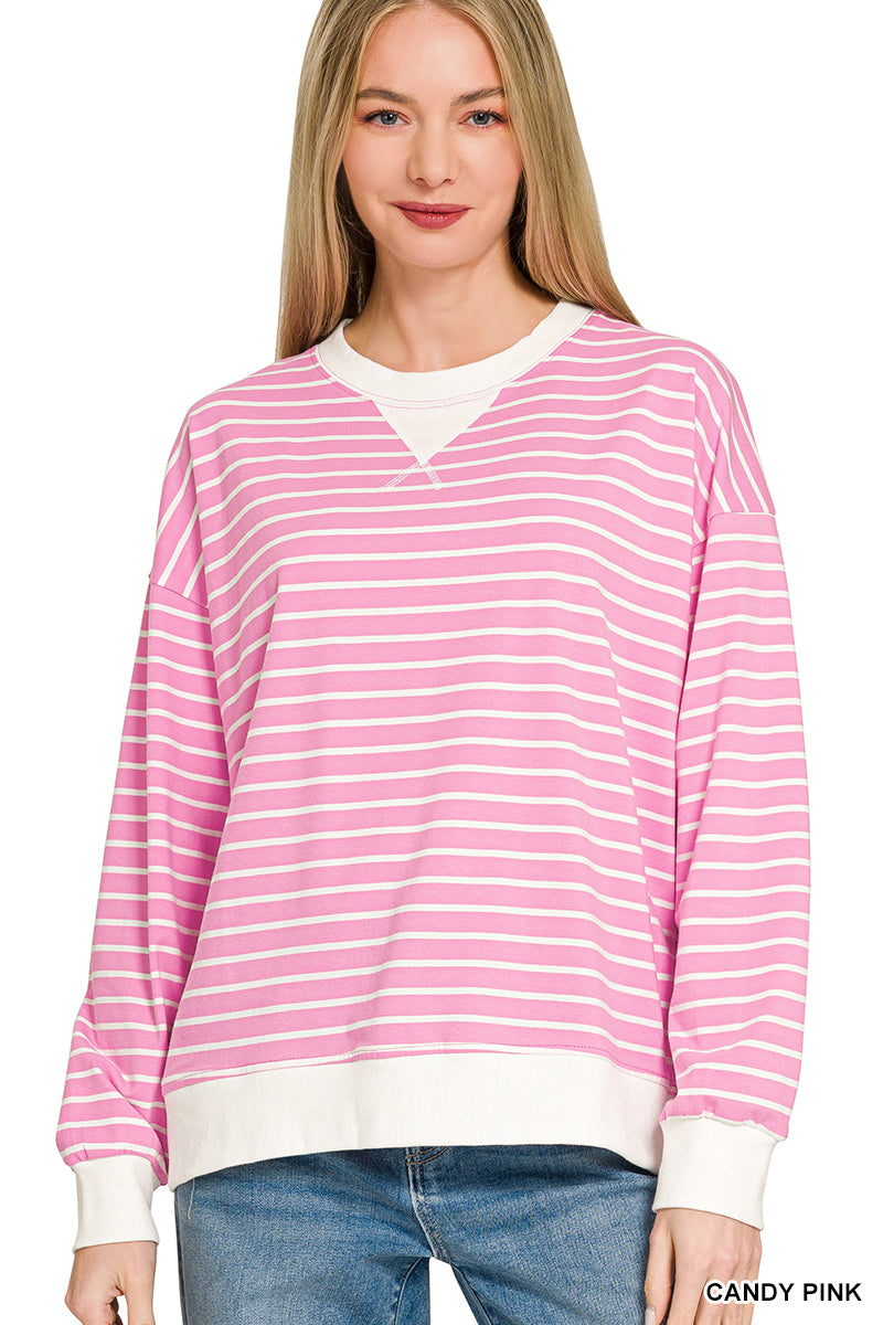 STRIPED PULLOVER