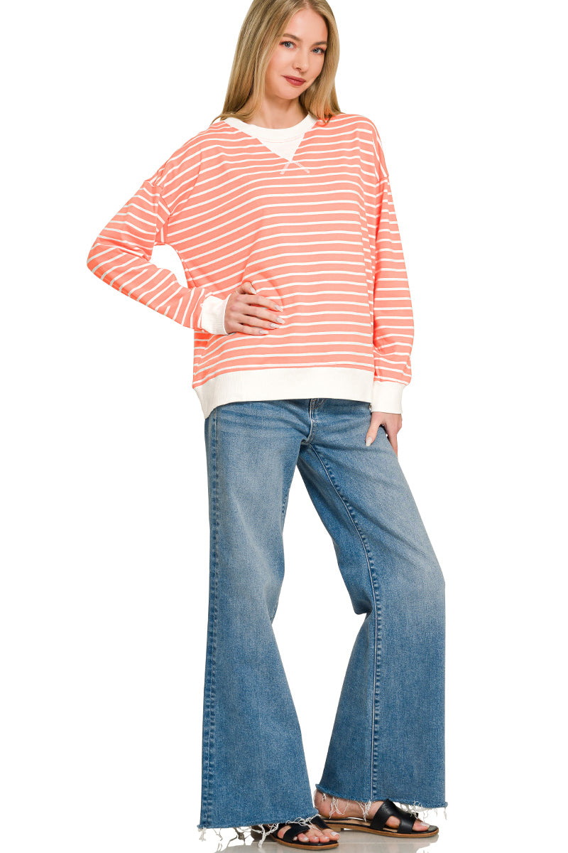 STRIPED PULLOVER