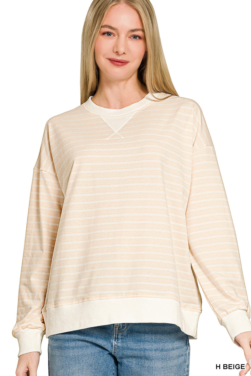 STRIPED PULLOVER