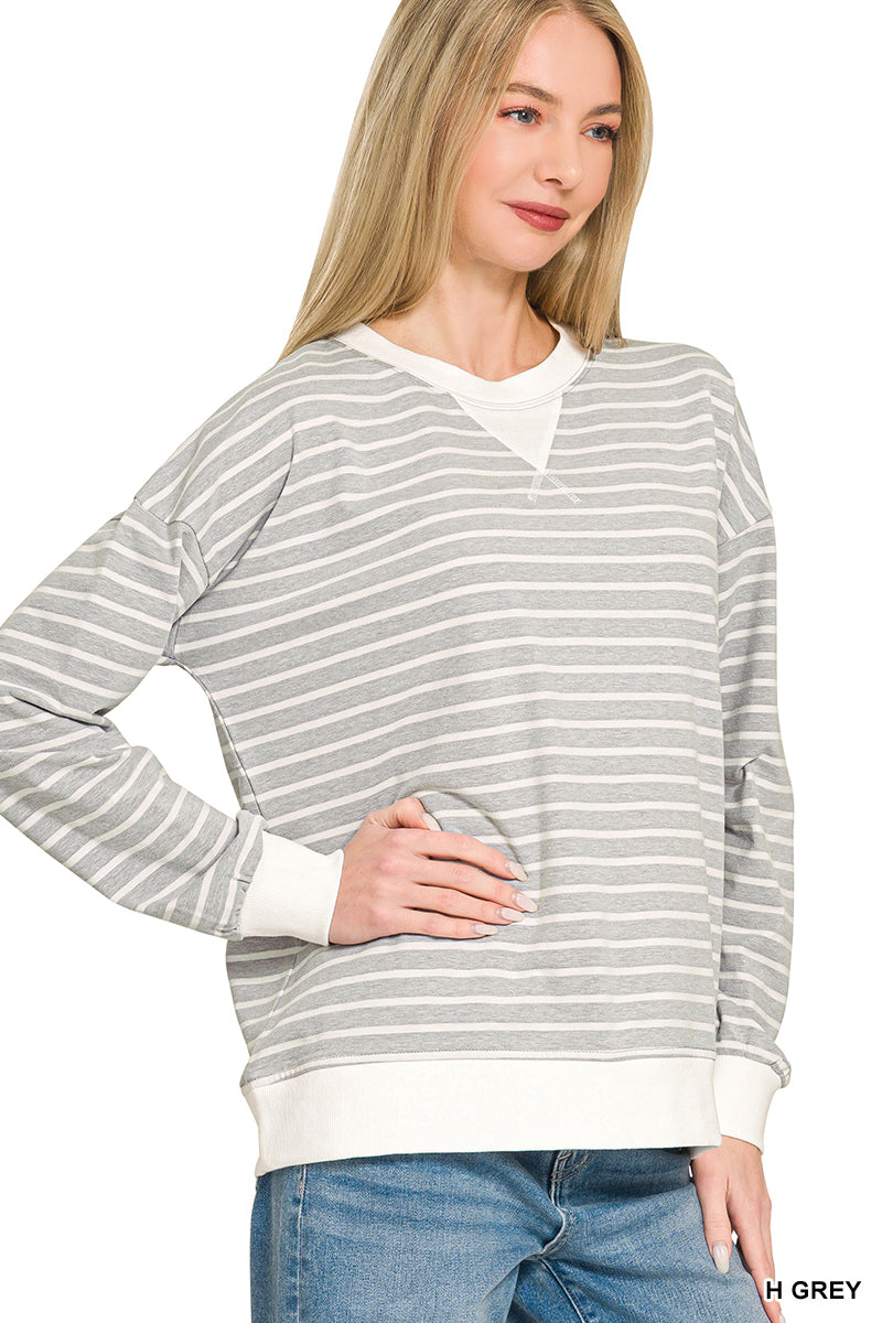 STRIPED PULLOVER