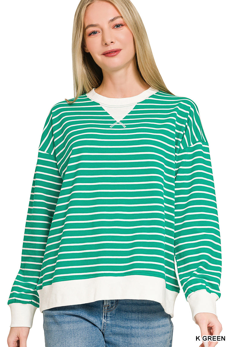 STRIPED PULLOVER