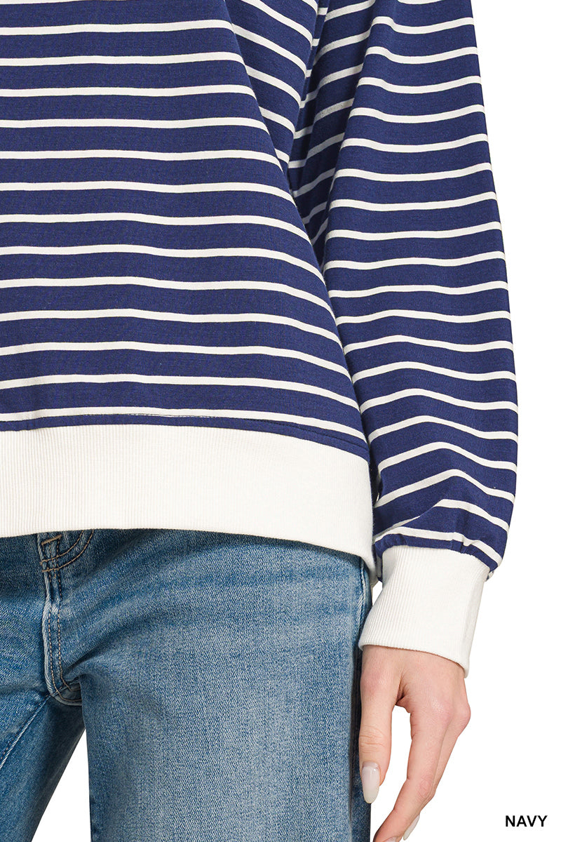 STRIPED PULLOVER