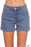 Zenana Acid washed frayed cutoff hem shorts