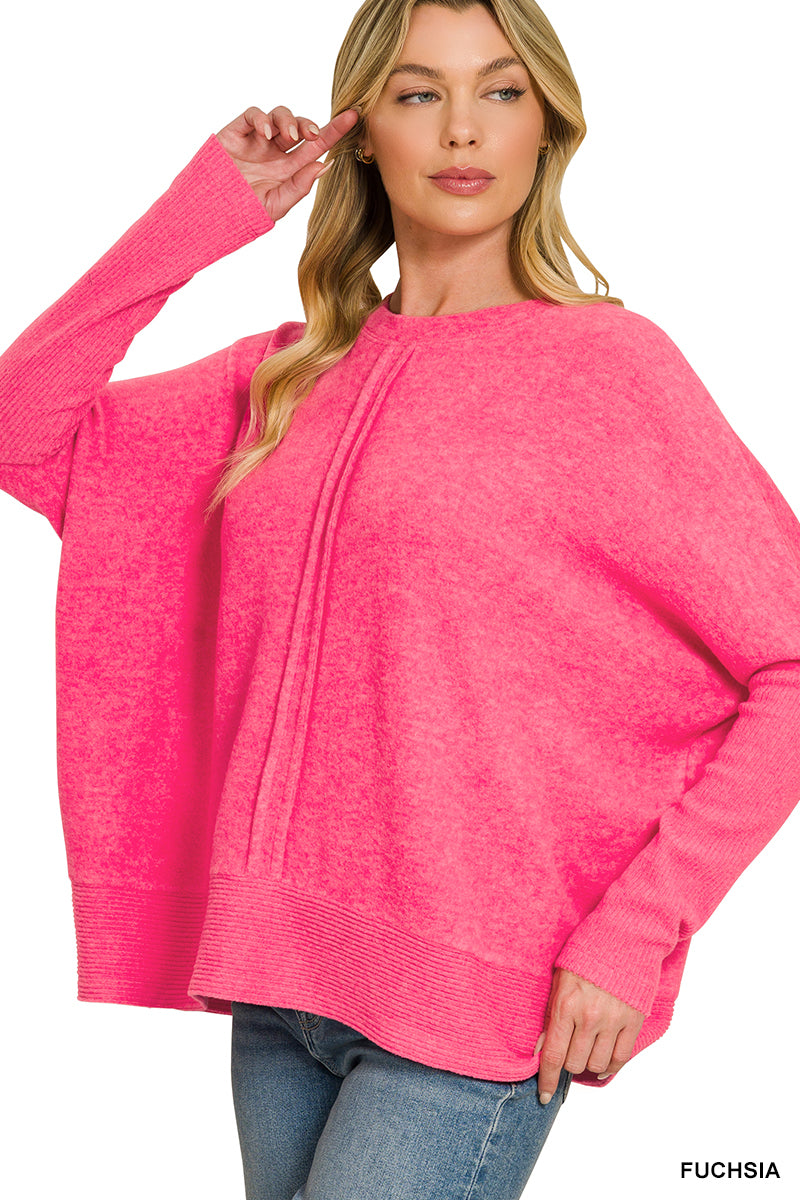 Soft Center Seam Sweater