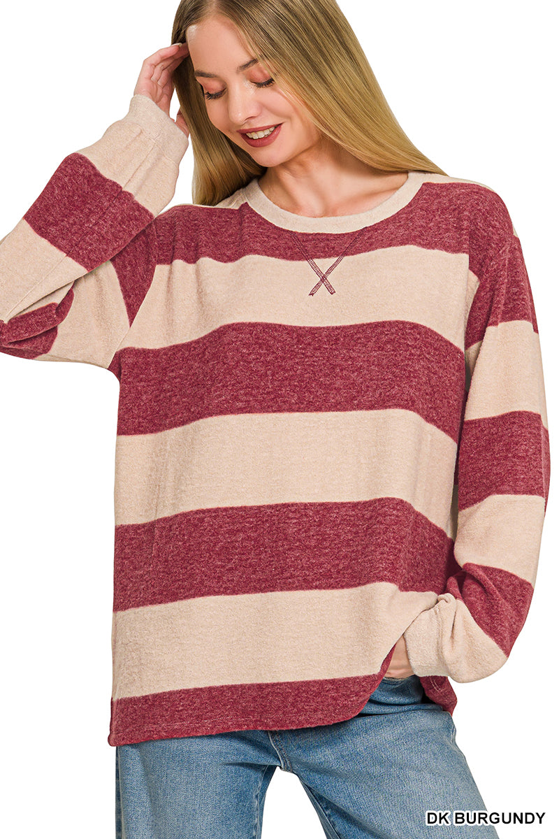 striped sweater