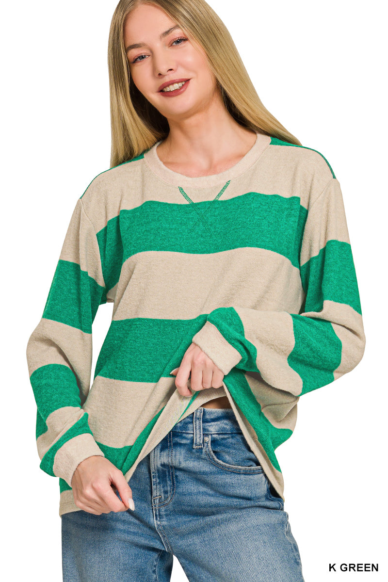 striped sweater