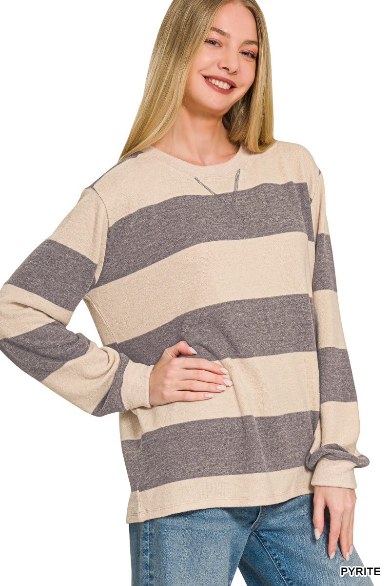 striped sweater