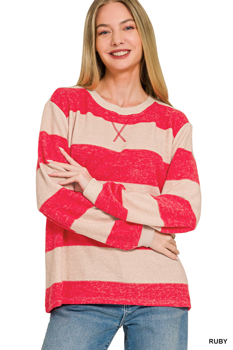 striped sweater