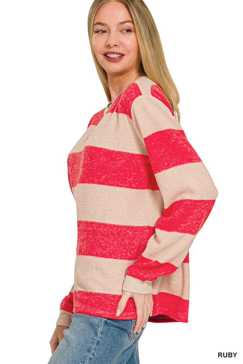 striped sweater