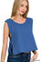 Zenana Sun-Drenched Mineral Wash Crop Tank