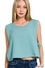 Zenana Sun-Drenched Mineral Wash Crop Tank