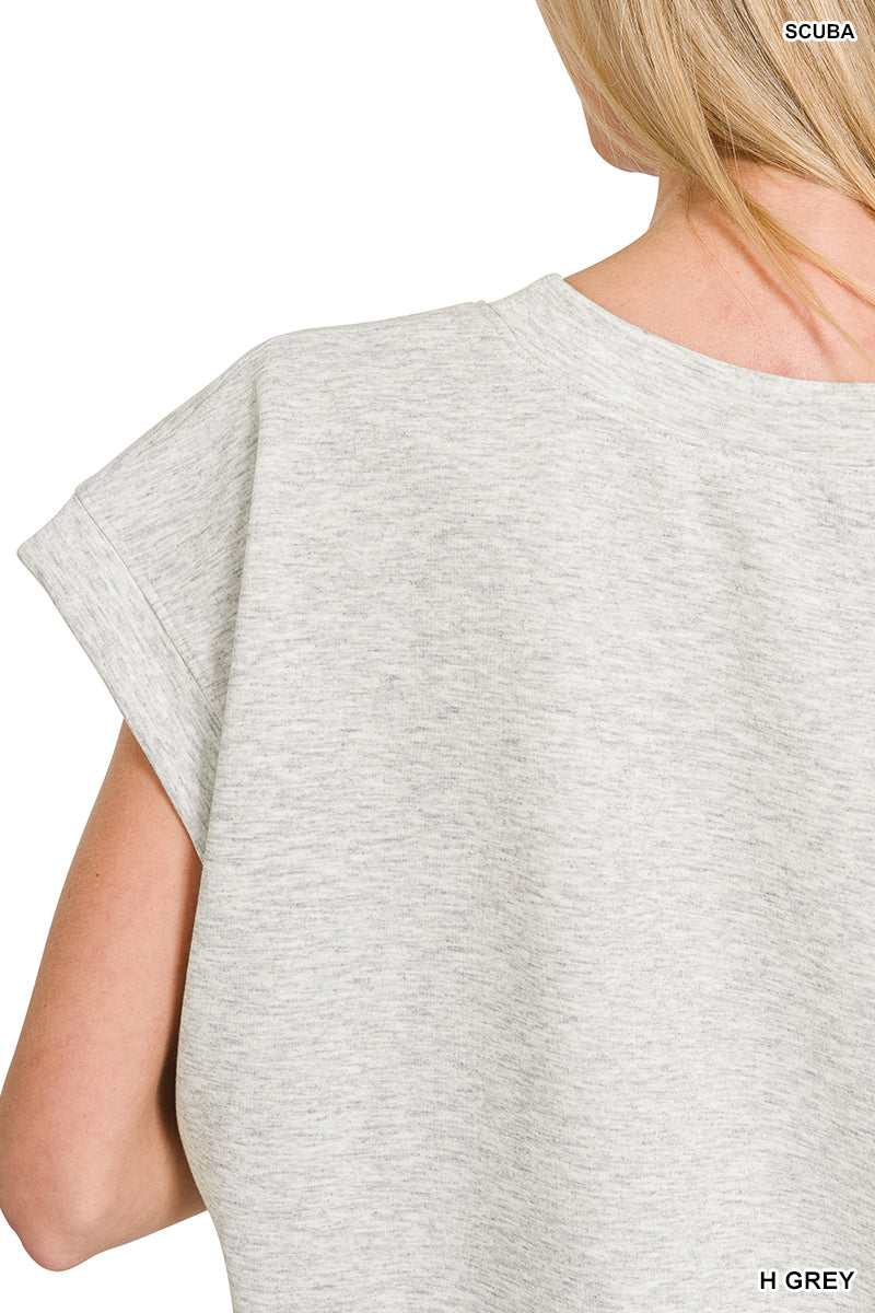 SCUBA SHORT SLEEVE SWEATSHIRTS - Zenana