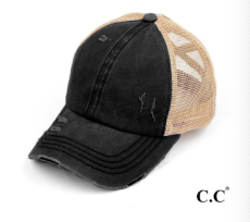 C.C. Criss-Cross Pony Cap
