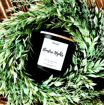 Bonfire Nights 16 oz 100% Soy Candle