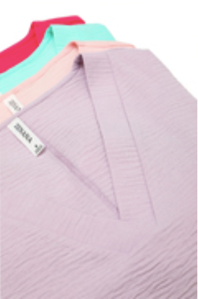 V-Neck Short Sleeve Summer Top